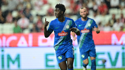 Çaykur Rizespor, Antalya deplasmanında 5 golle kazandı