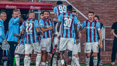 Trabzonspor sahasında fırtına gibi esti