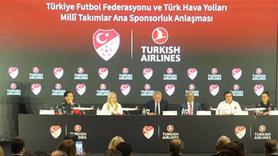 TFF ile THY arasındaki sponsorluk anlaşması 3 yıllığına yenilendi