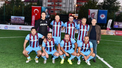 Trabzonspor'un efsaneleri Emir Yuşa için sahaya çıktı