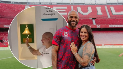Marcao'nun eşi Pan Teixeira kanseri yendi