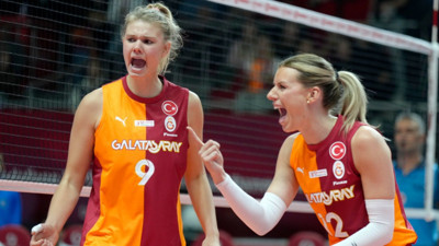 Galatasaray Daikin, Aydın BB'ye set vermedi