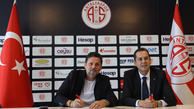 Antalyaspor, teknik direktör Erol Bulut ile sözleşme imzaladı