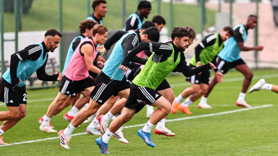 Beşiktaş'ın Gençlerbirliği maçı hazırlıkları devam etti
