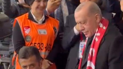 Cumhurbaşkanı Erdoğan'dan A Milli Takım'a destek