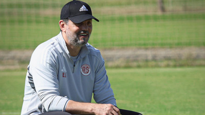 Erol Bulut, Antalyaspor ile ilk antrenmanına çıktı