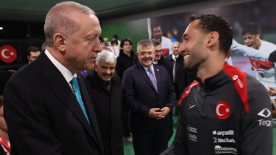 Cumhurbaşkanı Erdoğan, A Milli Takımı tebrik etti