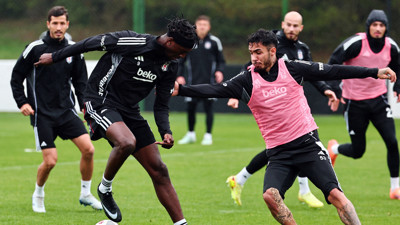 Beşiktaş'ta Gençlerbirliği maçı hazırlıkları sürüyor