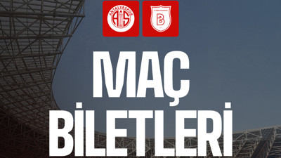 Antalyaspor - Başakşehir maçının bilet fiyatları açıklandı