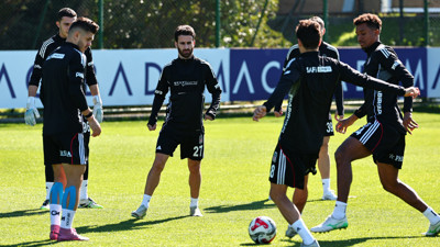 Beşiktaş'ta Konyaspor maçı hazırlıkları tamamlandı
