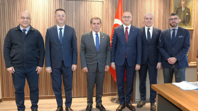Dursun Özbek'ten Cumhuriyet Başsavcısı Barış Duman'a ziyaret