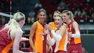 Galatasaray Daikin, konuk ettiği İlbank'ı 3-0 yendi