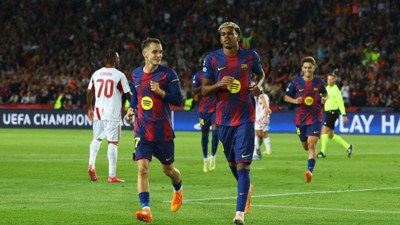 Barcelona'dan yarım düzine gol