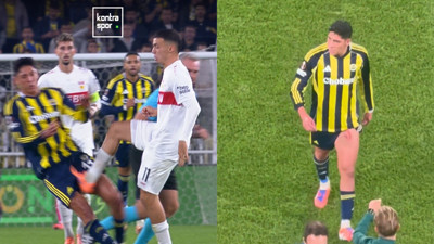 Edson Alvarez'ın bacağı yaralandı! Jakob Kehlet kırmızı vermedi