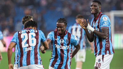 Trabzonspor, iki golle kazandı