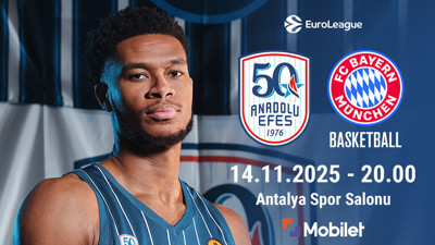 Anadolu Efes-Bayern Münih maçı Antalya'da oynanacak