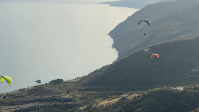 Uçmakdere adrenalin tutkunlarını ağırlıyor