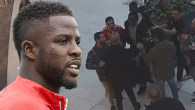 Sarıyer'de oynayan Papy Djilobodji’ye silah çekildi! Polis anında gözaltına aldı