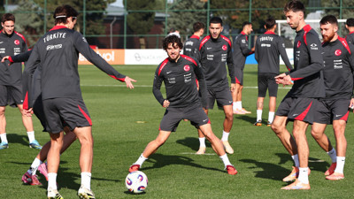 A Milli Takımın İspanya maçı hazırlıkları tamamlandı