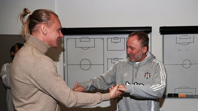 Domagoj Vida'dan Beşiktaş'a ziyaret