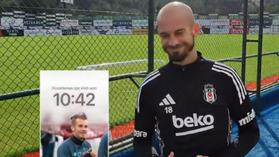 Beşiktaşlı futbolculara çocukluk halleri gösterildi