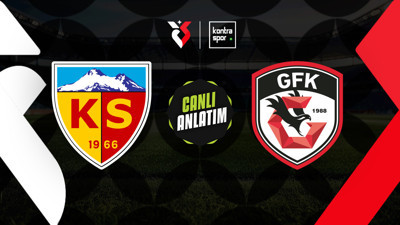 CANLI | Kayserispor ile Gaziantep FK kozlarını paylaşıyor!