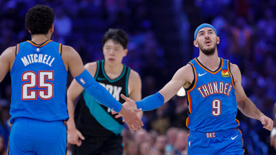 Oklahoma City Thunder, Blazers'ı yenerek serisini 9 maça çıkardı