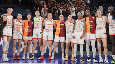 Galatasaray, Avrupa'da 50 sayı farkla kazandı