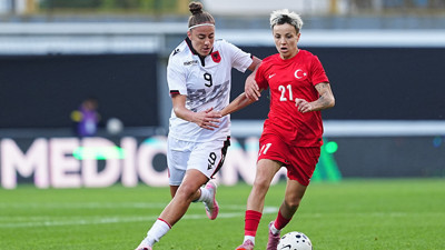 A Milli Kadın Futbol Takımı, özel maçta Arnavutluk ile 1-1 berabere kaldı