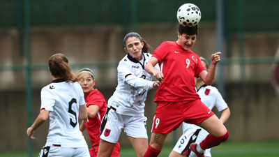 A Milli Kadın Futbol Takımımız, Arnavutluk'u 2-0 yendi