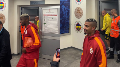 Lemina ve Osimhen Kadıköy'den böyle ayrıldı