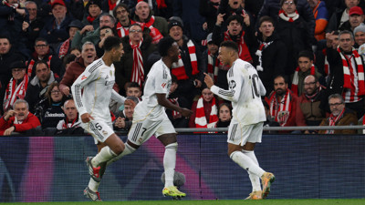 Real Madrid, Athletic Bilbao deplasmanında 3 golle kazandı