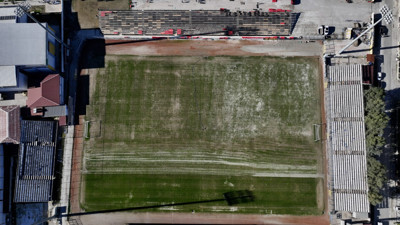 Fethiye İlçe Stadı'nda Galatasaray maçı hazırlığı