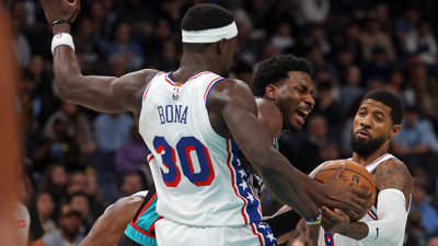 Adem Bona'dan 76ers'ın galibiyetine 4 sayı 6 ribauntluk katkı!