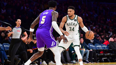 NBA'de Bucks, Lakers deplasmanında Antetokounmpo ile kazandı