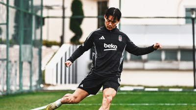 Beşiktaş'ın yeni transferi Hyeon-gyu Oh ilk antrenmanına çıktı