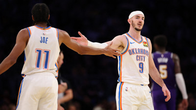 NBA'de Thunder, Lakers deplasmanında kazandı