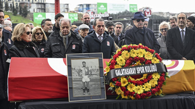 Vefat eden Galatasaray'ın eski futbolcusu Candemir Berkman için tören yapıldı