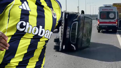Fenerbahçeli Nelson Semedo'nun eşi Marlene Alvarenga trafik kazası geçirdi!