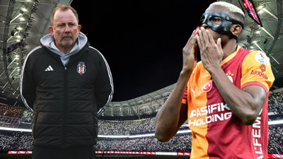 Sergen Yalçın'dan Osimhen önlemi! Beşiktaş-Galatasaray derbisinde defans hattı Agbadou-Uduokhai'den oluşacak