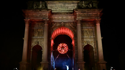 Paralimpik meşalesi Milano'da yandı