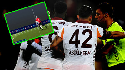 Leroy Sane attı Yunus Akgün ofsaytta diye gol sayılmadı! Trio 14 pozisyonu tek tek açıkladı