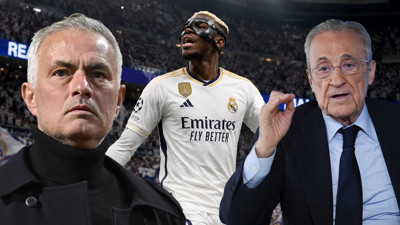Jose Mourinho'nun talebi ortaya çıktı! Florentino Perez'den ilk isteği Victor Osimhen oldu