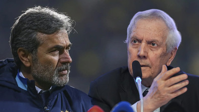 Aziz Yıldırım'la taraftar arasında Aykut Kocaman tartışması: Sebebi kim sensin!