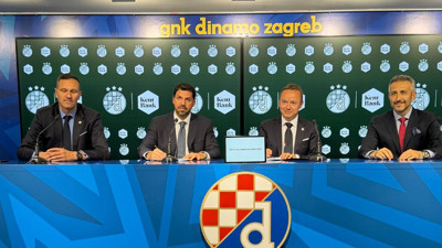 GNK Dinamo'nun formasında KentBank logosu!