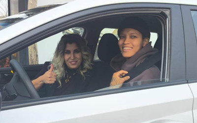 Melissa Vargas ehliyetini Malatya'dan aldı