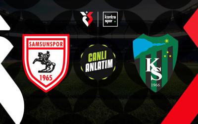 CANLI ANLATIM | Samsunspor - Kocaelispor maçı canlı skor ve maç özeti (Trendyol Süper Lig)
