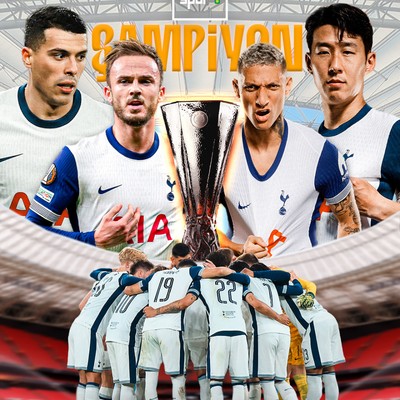 Tottenham, 41 yıl sonra UEFA Avrupa Ligi'nde şampiyon oldu