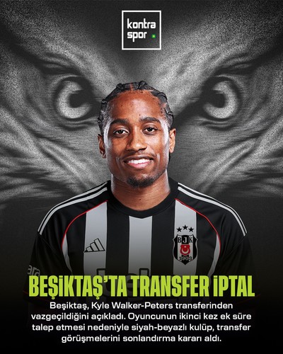 Beşiktaş, Kyle Walker-Peters transferinden vazgeçildiğini açıkladı