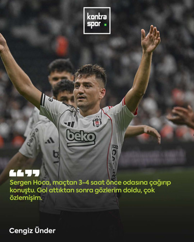 Cengiz Ünder'in maç sonu açıklamaları